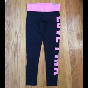 Pink Victoria’s Secret leggings